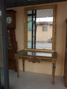 LOUIS XVI STYLE CONSOLE, 18TH CENTURY, W130x63xH90 cm